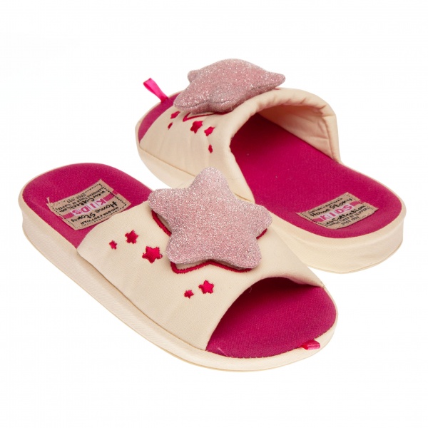 Тапочки детские для девочки Home Story р.31 желтый 210750-2 