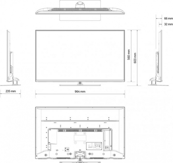 Телевизор Nokia 4300D Smart TV QLED 43