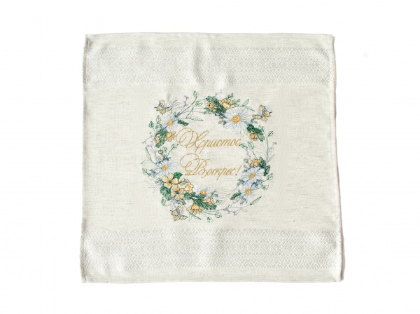 Серветка великодня Едельвіка 464-21/00 25x25 см лляний 