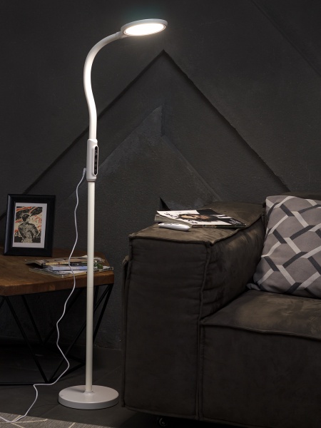 Торшер LedPulsar ALT-510W 18 Вт білий 