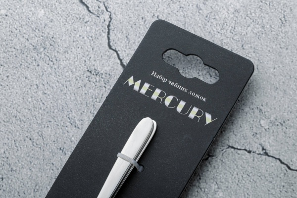 Набір чайних ложок Mercury 3 шт. GT-S034-3 Gusto