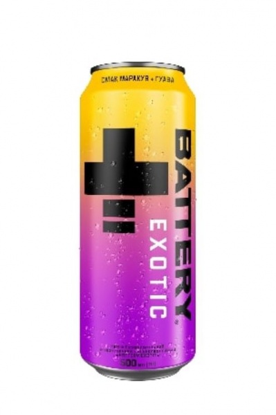 Енергетичний напій Battery Battery Exotic 0,5 л (Battery Exotic) 