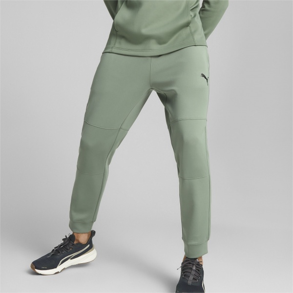 Брюки Puma PUMA FIT DOUBLE KNIT JOGGER 52387844 р. M зеленый