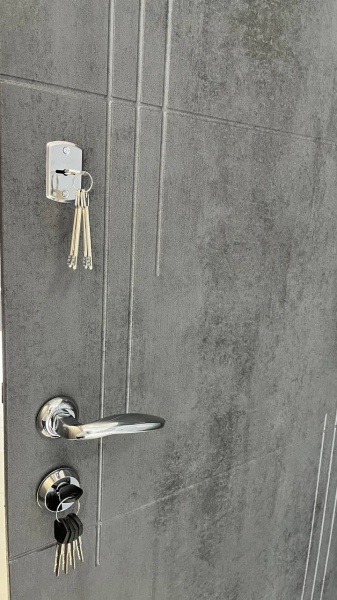 Двері вхідні Tarimus СІМЕЙНА грей 2050x960 мм ліві