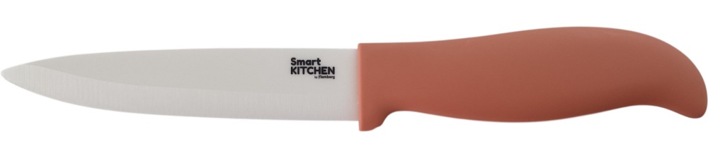 Ніж керамічний Smart Kitchen by Flamberg Santal 25 см кораловий
