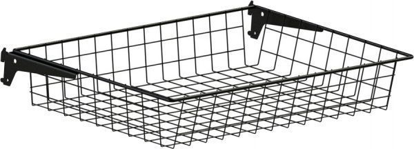 Кошик до гардеробної системи Kolchuga 600x400x190 мм BLACK EDITION чорний