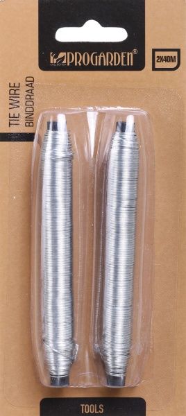 Дріт ProGarden 40 м 2 шт. 0,5 мм 40 м зелений