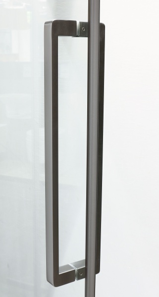 Душевое ограждение Scandispa NARVIK 110x110x200 серый никель 53Z12