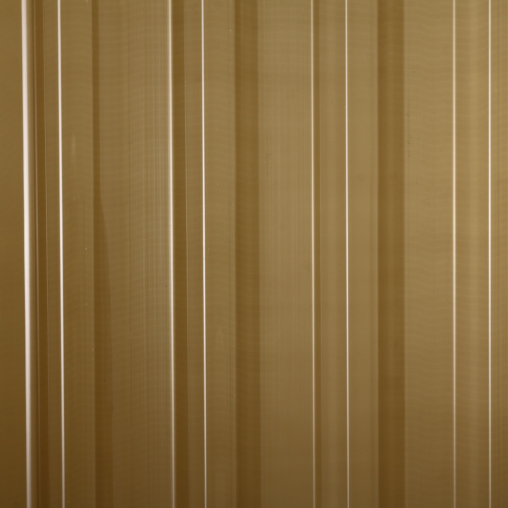 Гофрированный монолитный поликарбонат Expert 0,8x3000x1050 мм бронза