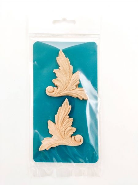 Декоративная панель деревянная угловая 2 шт., CN.02.90 84х90x3 мм 