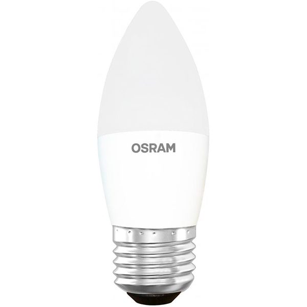 Лампа світлодіодна Osram LS 6,5 Вт C37 матова E27 220 В 4000 К 4058075134201 