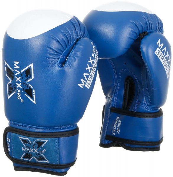 Боксерские перчатки MaxxPro AVG-616 р. 6 синий