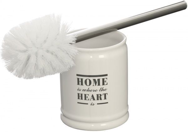 Ершик для унитаза Trento Home Heart 46403