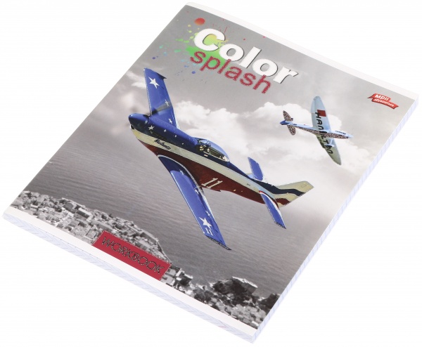 Зошит шкільний з глітером 96 аркушів у клітинку в асортименті Мрії збуваються