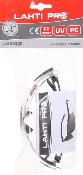 Очки защитные Lahti Pro FT -5°C + 55°C L1500200