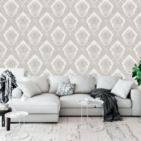 Обои виниловые на флизелиновой основе Vinil Шарлотта декор КФV 1-1621 0,53x10,05 м 