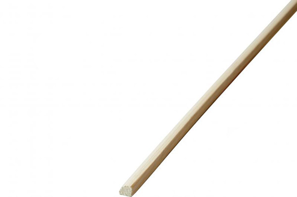 Штапик Лісбудінвест декоративный 9х9х1800 мм сосна 5 шт./уп.