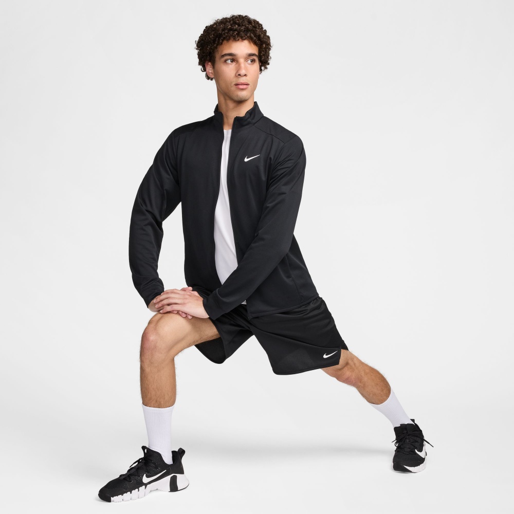 Джемпер Nike M NK DF TOTALITY KNIT JACKET FV8962-010 р.M чорний
