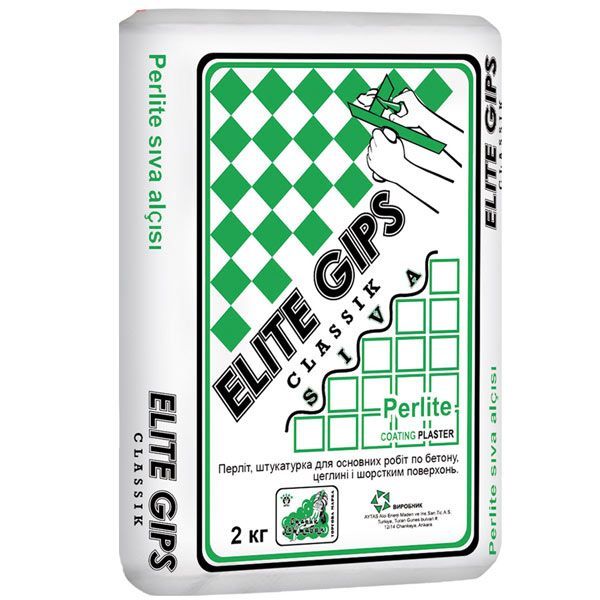 Штукатурка Elite Gips Siva 2 кг