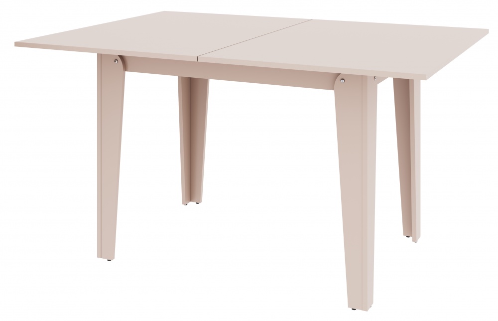 Стол обеденный Берегиня Комфорт-1 1000(1400)x700x750мм кашемир/кашемир