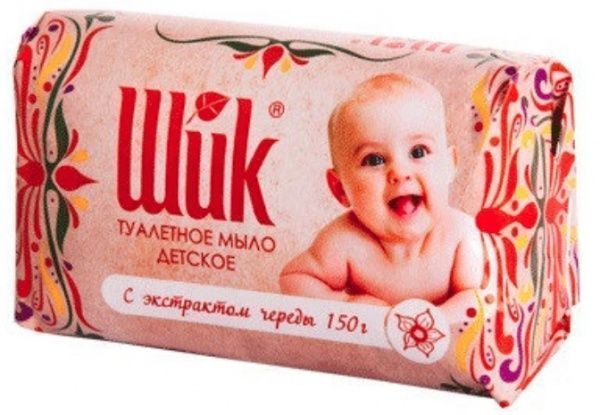 Мыло детское Шик с экстрактом череды 140 г