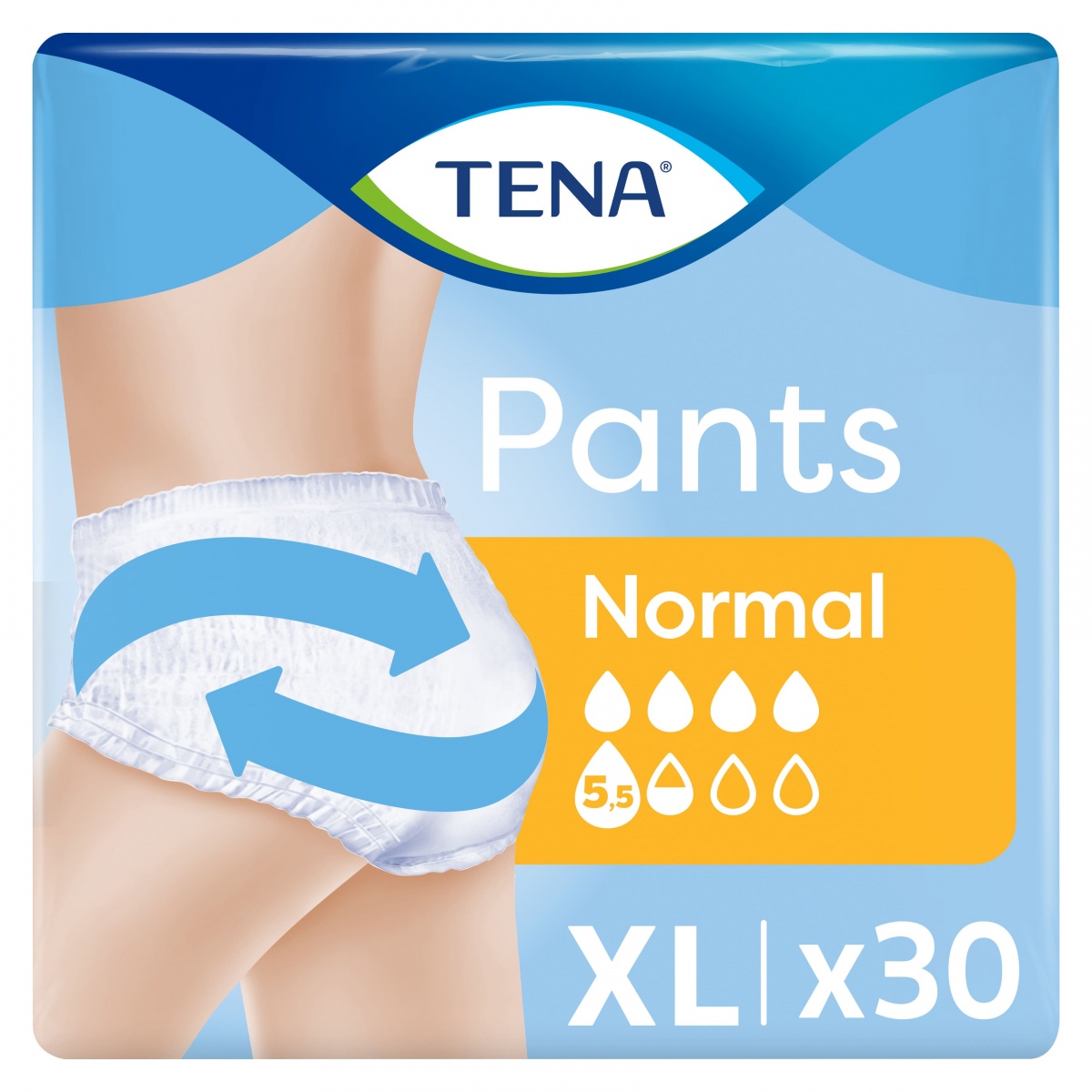 Подгузники-трусики TENA Pants Normal урологические размер XL 30 шт. — фото 1