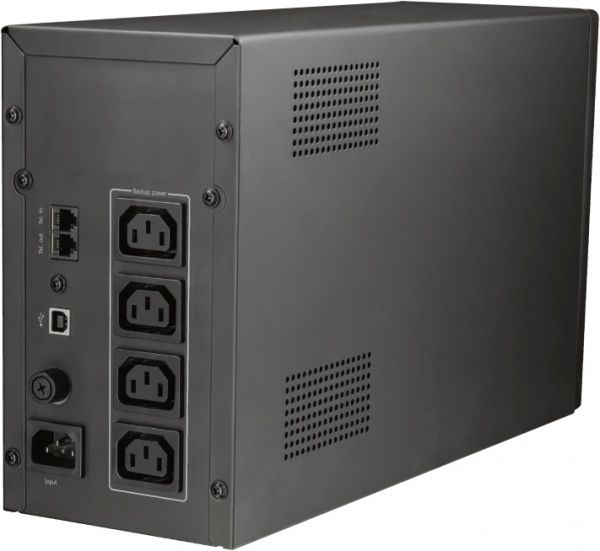 Источник бесперебойного питания (ИБП) Trust Oxxtron 1500VA Management 17678