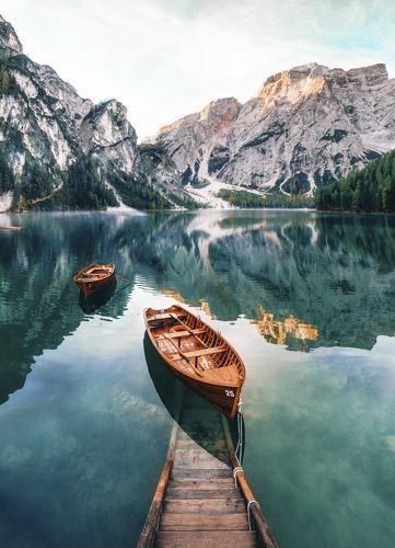 Картина Tyrol boat 50x70 см Styler GL-02009 