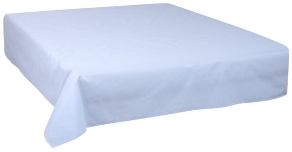 Простирадло 200x220 см сіро-блакитний Zastelli 