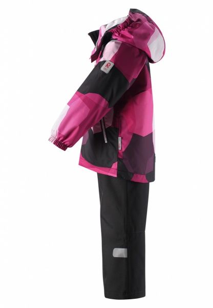 Костюм горнолыжный Reima Hamara 523127-4656 110 малиново-черный