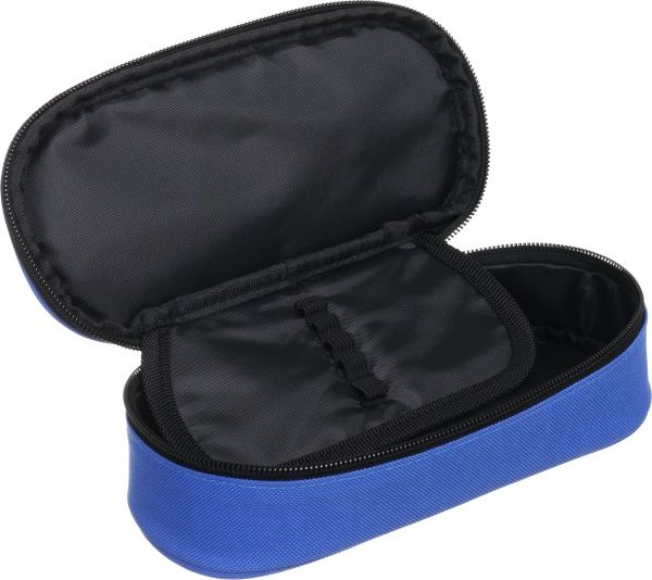 Пенал шкільний Акула 20,5х9х5 см SWB-200054A синій із чорним