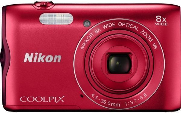 Фотоаппарат Nikon Coolpix A300 red  