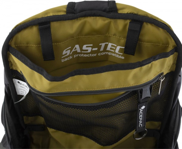 Рюкзак AcePac Flite B-G велосипедный 85962532063XX 6 л черно-серый