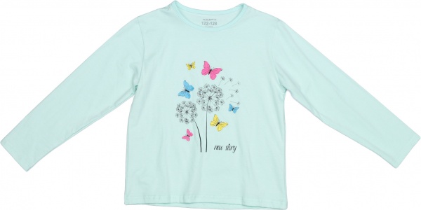 Пижама детская для девочек KOSTA 1434-2 р.122–128 черный 