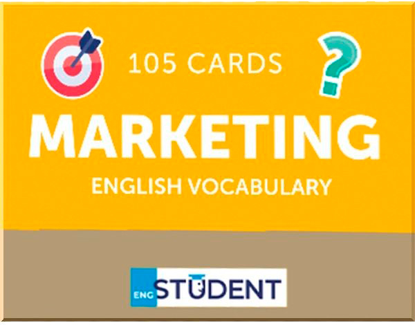 Карточки для изучения английского языка «MARKETING ENGLISH 105 карток» 9786177702541