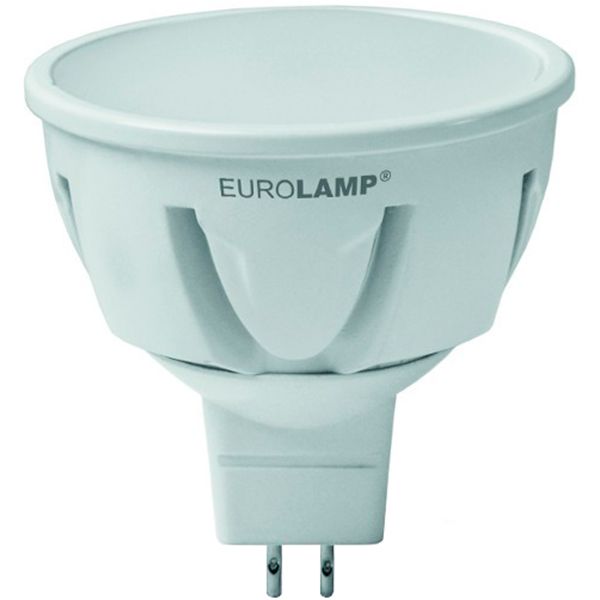 Лампа LED Eurolamp MR16 5 Вт GU5.3 денне світло 2 шт