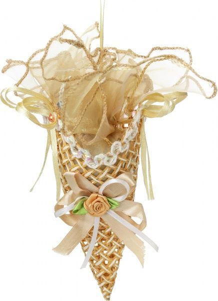 Подвеска Мороженое шоколадное 12 см Т-3723  