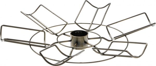 Полка для бутылок d500 мм бронза