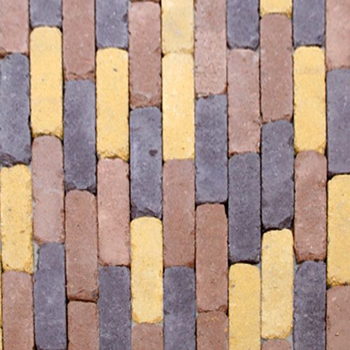 Тротуарна плитка Золотой Мандарин Барселона антік 186 x 60 x 45 мм. бордова