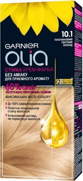 Краска для волос Olia Olia 10.1 платиновый светлый блонд