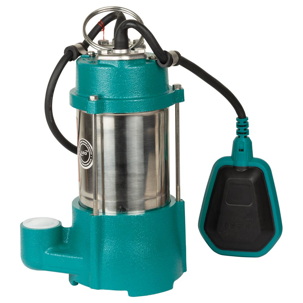Насос LEO дренажний садовий 0.37 кВт Hmax 42 м Qmax 35 л/хв 773251