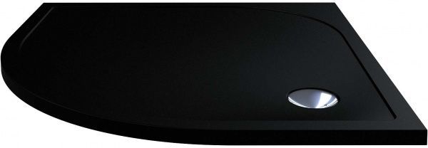 Поддон EGO полукруглый из искусственного мрамора SMART 90x90 см