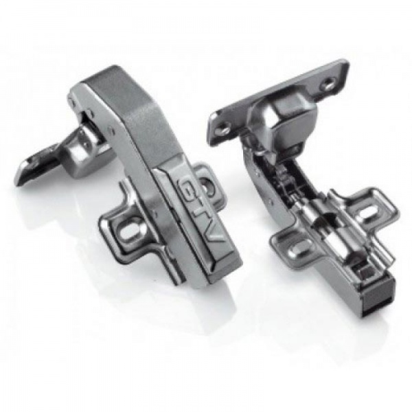 Петля рівнолежача Clip з доводчиком + монтажна планка GTV 