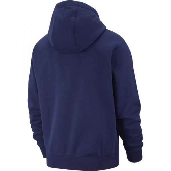 Джемпер Nike M NSW CLUB HOODIE FZ BB BV2645-410 р. 3XL синій