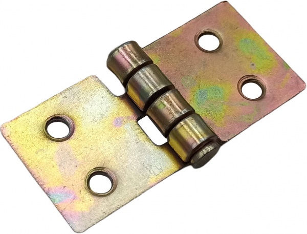 Петля Domax 50x25x1,5 мм жовтий універсальна