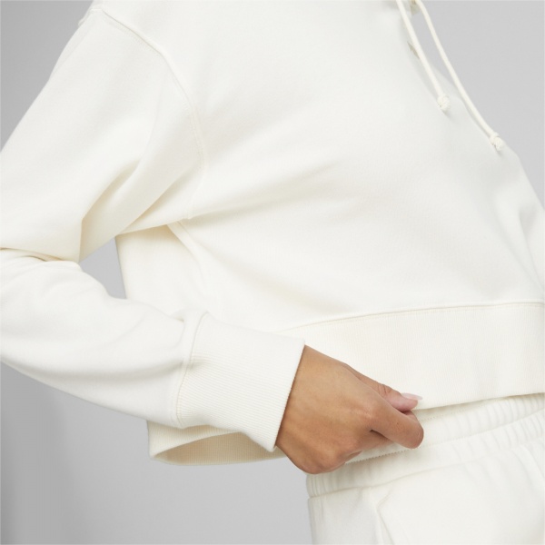 Джемпер Puma CLASSICS CROPPED HOODIE TR 53805799 р. M бежевый
