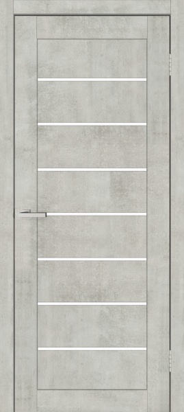 Дверное полотно ОМиС Lego 10 ПО 600 мм цемент 
