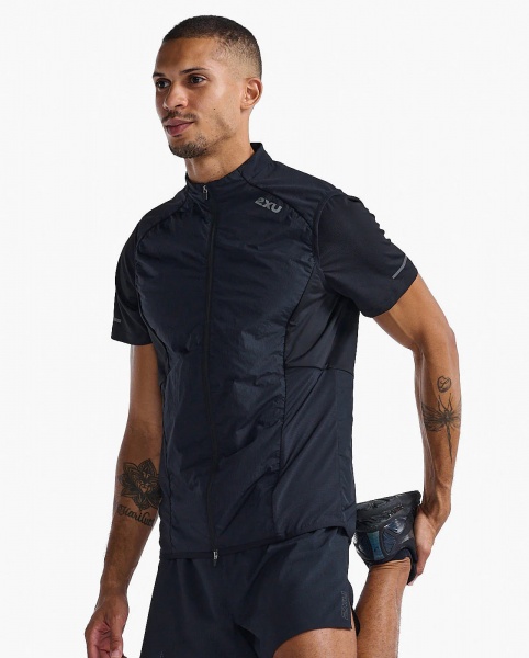 Жилет 2XU Light Speed Hybrid Vest MR6959a_BLK/BRF р.XL черный