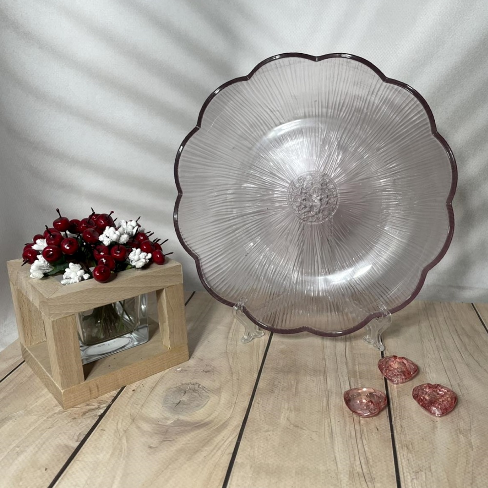 Блюдо Helios Violet 22 см фіолетове P110F