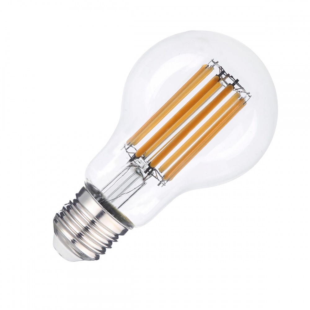 Лампа світлодіодна LED CONCEPT FIL A60 15 Вт E27 4500 К 220 В прозора